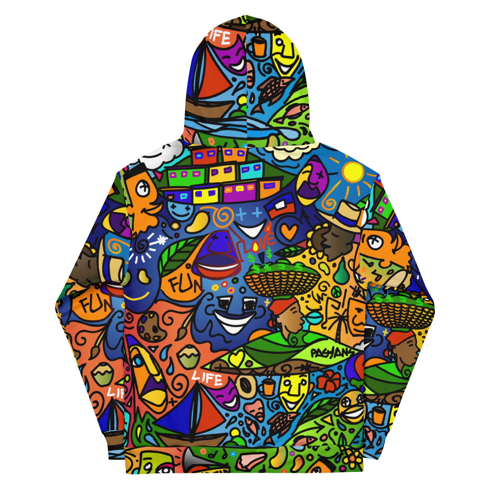 Fun 509 Colors Doodle Hoodie - OliGa (Limited Edition)